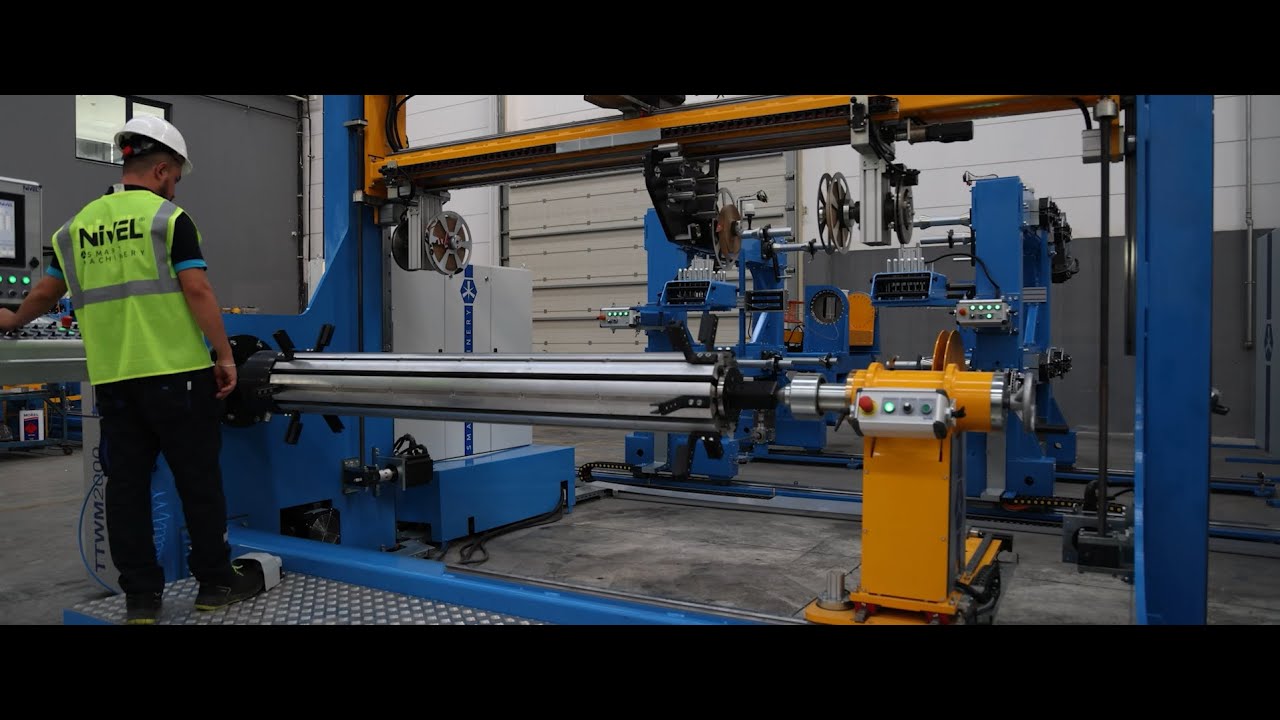 Nivel Smart Machinery - TTWM Series - Traction Transformer Winding Machines