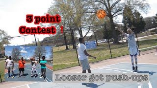 3 POINT CHALLENGE!!!!!! (VSU) FT DARIAN, X AND E !!!!!!!