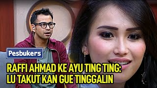 Raffi Ahmad ke Ayu Ting Ting: Lu Takut Kan Gue Tinggalin