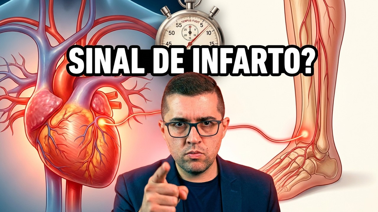 O Sinal Silencioso nas Pernas que Avisa sobre Infarto e AVC (Não Ignore ...