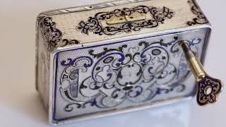 Fusée Swiss Silver Singing Bird Box, By Frères Rochat From M S Rau Antiques