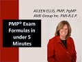 PMP Formulas in under 5 minutes for PMP Certification