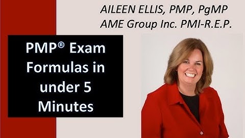 PMP Formulas in under 5 minutes for PMP Certification