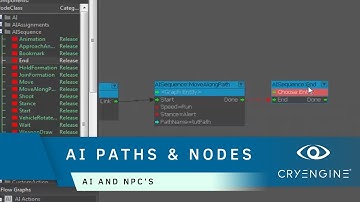 How to use AI Paths and AI Sequence Nodes | AI & NPCs