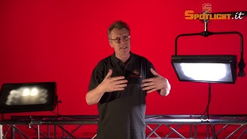 Spotlight - Asymmetric Floodlight CYC LED 300 RGBW DMX