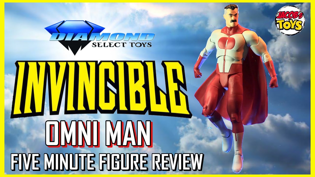 Unboxing Invincible Omni-Man  Cartoon Style Diamond Select Toys, Weekend Toy Review, Unboxing Invincible Omni-Man  Cartoon Style  Diamond Select Toys