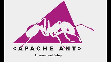 1. Apache Ant || Environment Setup || For Ant.
