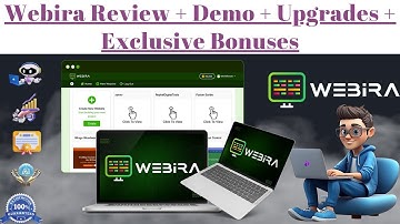 Webira Review + Demo + OTOs (Upgrades) + Bonuses | Webira OTO | Webira Bonuses