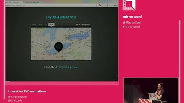 Sarah Drasner - Innovative SVG animations @ Mirror Conf 2016