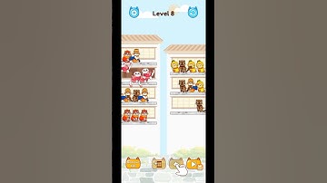 cat color sort puzzle 1 #shorts #cats #cat