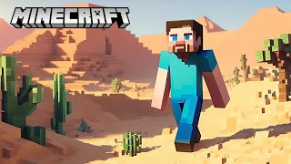 Surviving Hardcore Minecraft in "DESERT"