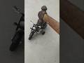 Rc wow black bullet bike little toy testing
