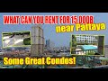 Renting a condo in pattaya for less than 15000b a month