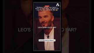 🌟⚽ David Beckham on Leo Messi joining Inter Miami: a perspective from a football legend #GamersHub