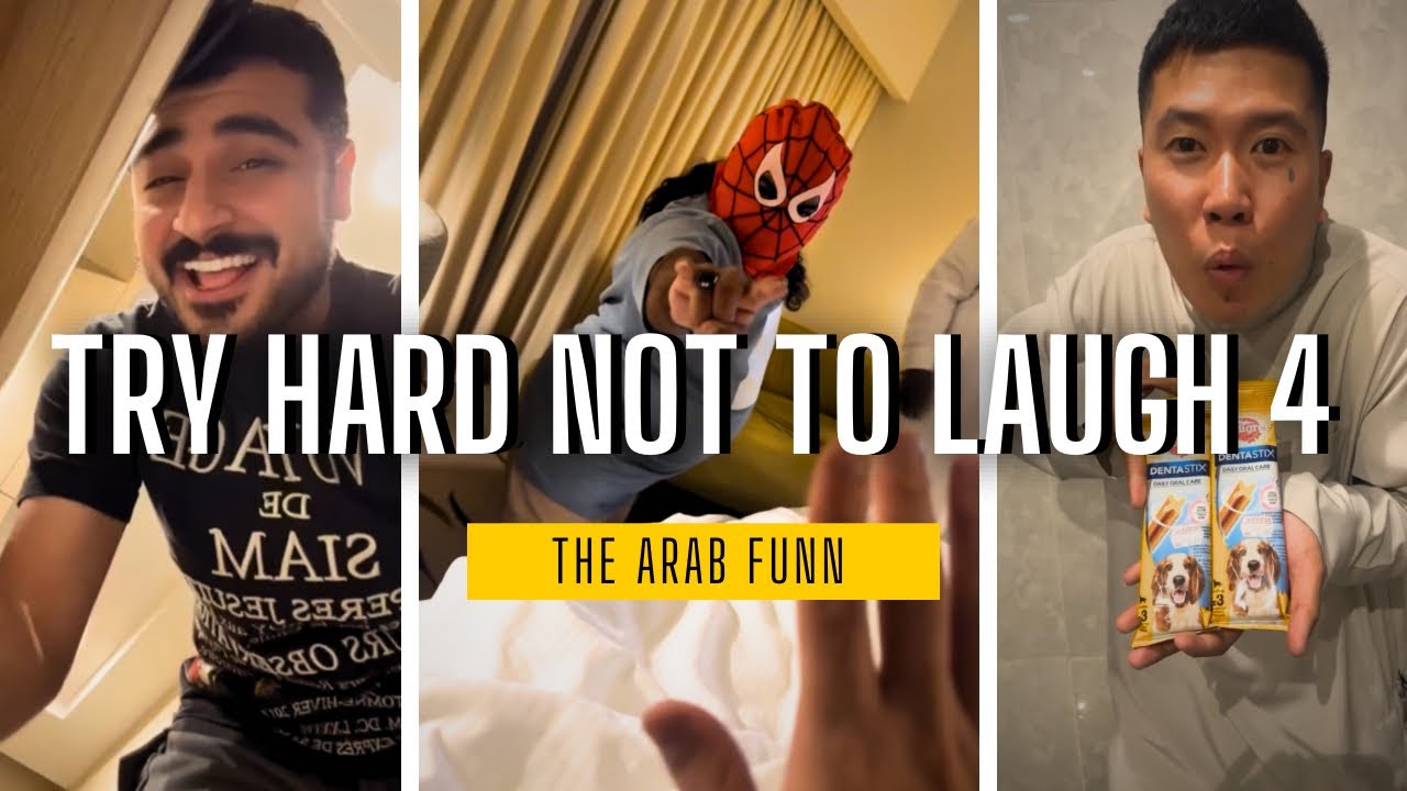 Try hard not to laugh 4 | The Arab Funn | Extreme laughter | @m1yd-FanPg  #youtube #arabfunny