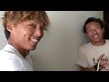 Sくんにサプライズで高級リュックをプレゼントしてみた