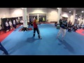 Macedonia male kumite warming up  2014 world karate championships  world karate federation