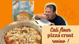 Cauliflower Crust Pizza Review!   Pizza night!