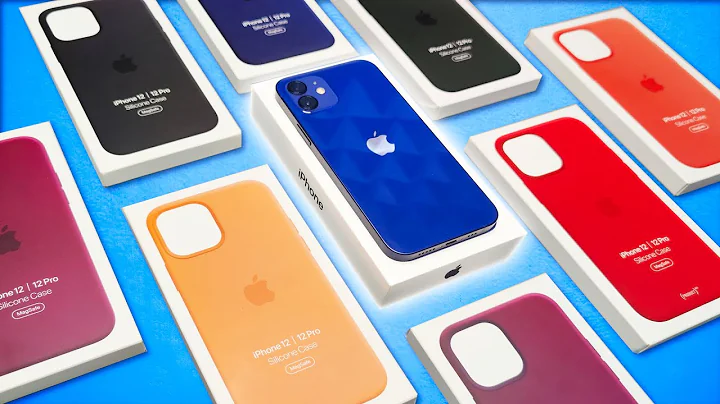 Apple iPhone 12/12 Pro - Trying All The Apple Silicone MagSafe Case Colours!!