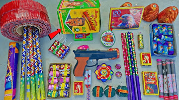 Different Types Of Diwali Crackers Testing 2025 😱 | नये नये टाइप्स के दिवाली पटाखा टेस्टिंग 2025