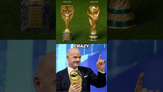 The real reason FIFA changed the World Cup trophy design after using it for 40 years.😳🏆