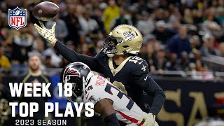 Top Plays from Week 18 | NFL 2023 Highlights