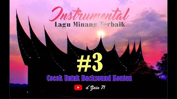 Instrumental music relaxing || Backsound Aesthetic Minang Slow Terbaik  Part 3 || No Copyright