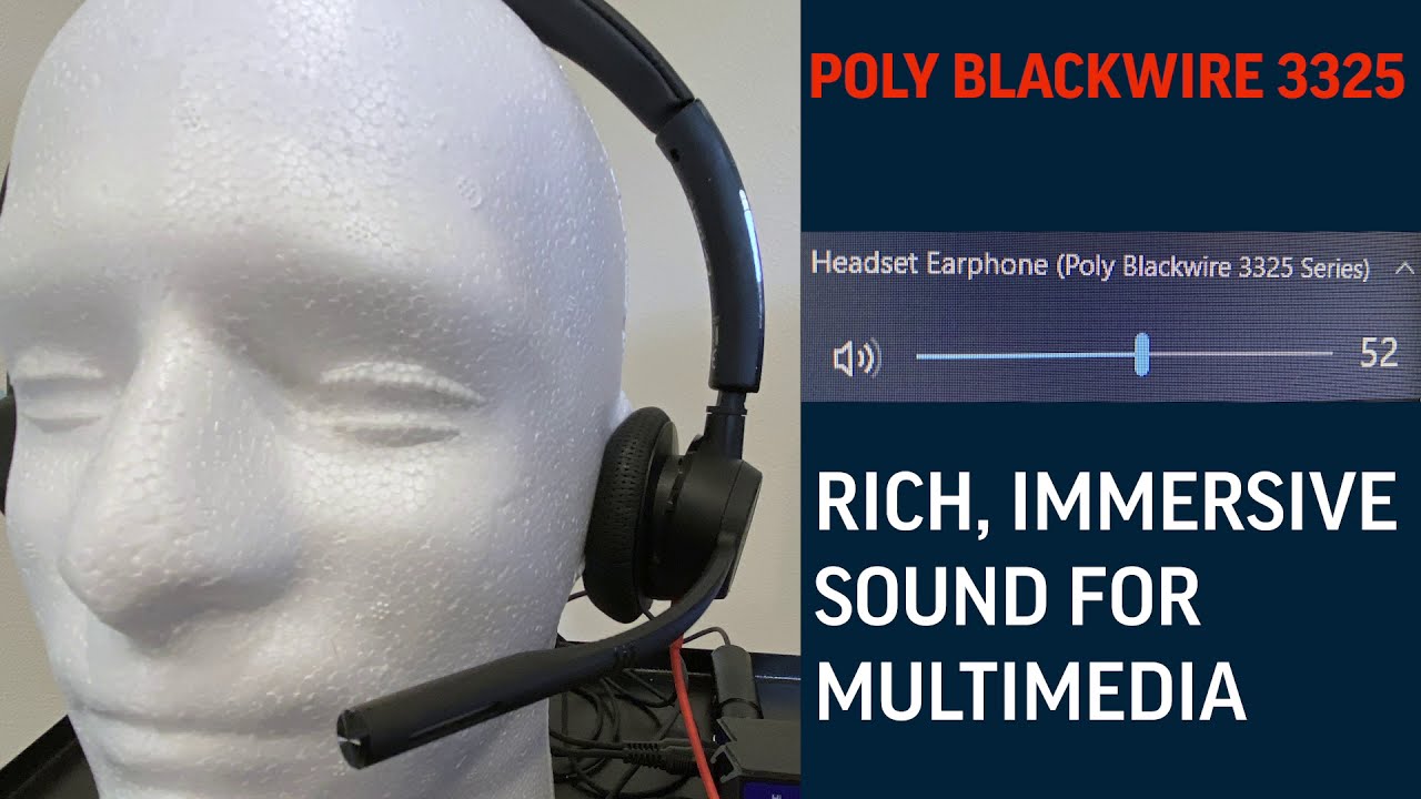 Poly Blackwire 3325 vs Jabra Evolve 30 