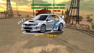 best gearbox for subaru impreza wrx sti with 700+kph in car parking multiplayer 2023