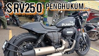 SRV250 emangnyaFlexible #viral #motovlog #motorcycle #bike #moto #custom #qjmotor