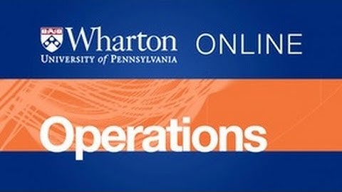 Introduction to Operations Management Promo Video