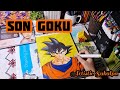 The Art of Son Goku: A Dragon Ball Z Timelapse Drawing