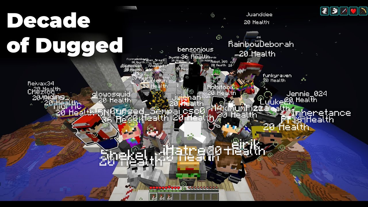 Dugged 10 Year Anniversary Open Tour | Minecraft JE 1.12.2