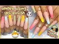 How To: Ombre w Gel Polish | Pastel Easter Press On Nail Design