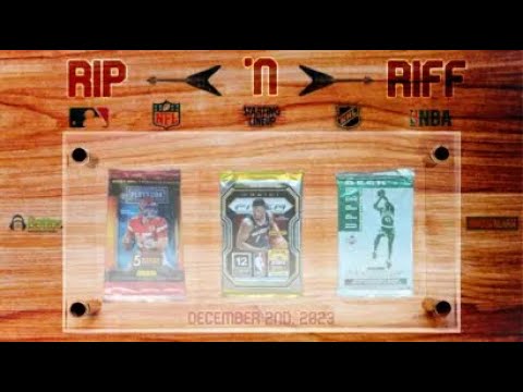 2021 NFL Panini Playbook | 2021 NBA Panini Prizm & 1994-95 Upper Deck | Sports Cards | Rip N’ Riff