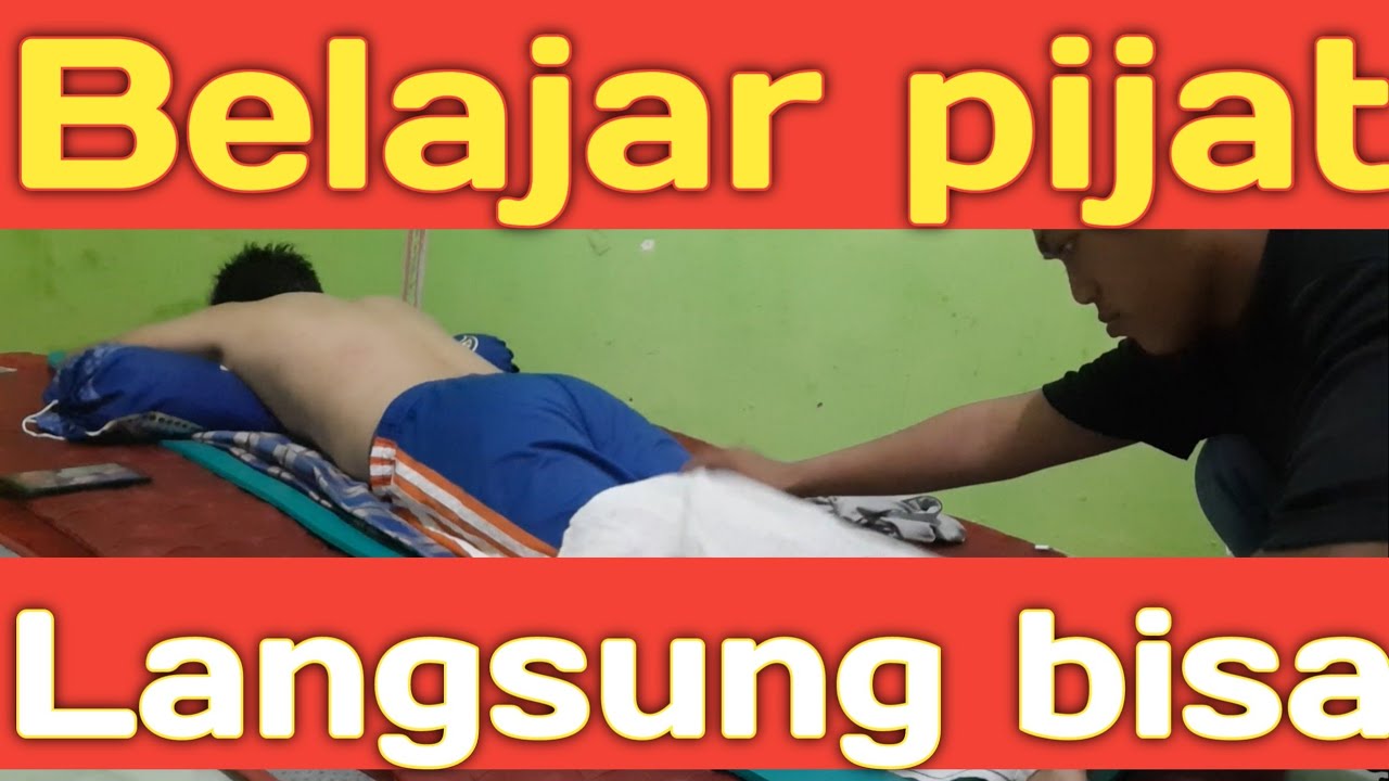 Belajar pijat urut tradisional yang mudah dan simpel bag 1 YouTube