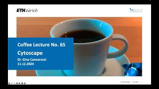 Cytoscape: Analyze and visualize com-plex networks (Coffee Lecture No. 65)