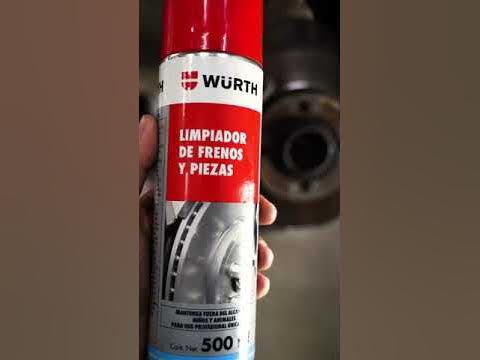 Limpiador de frenos Wurth 500 ml (48) : : Coche y moto