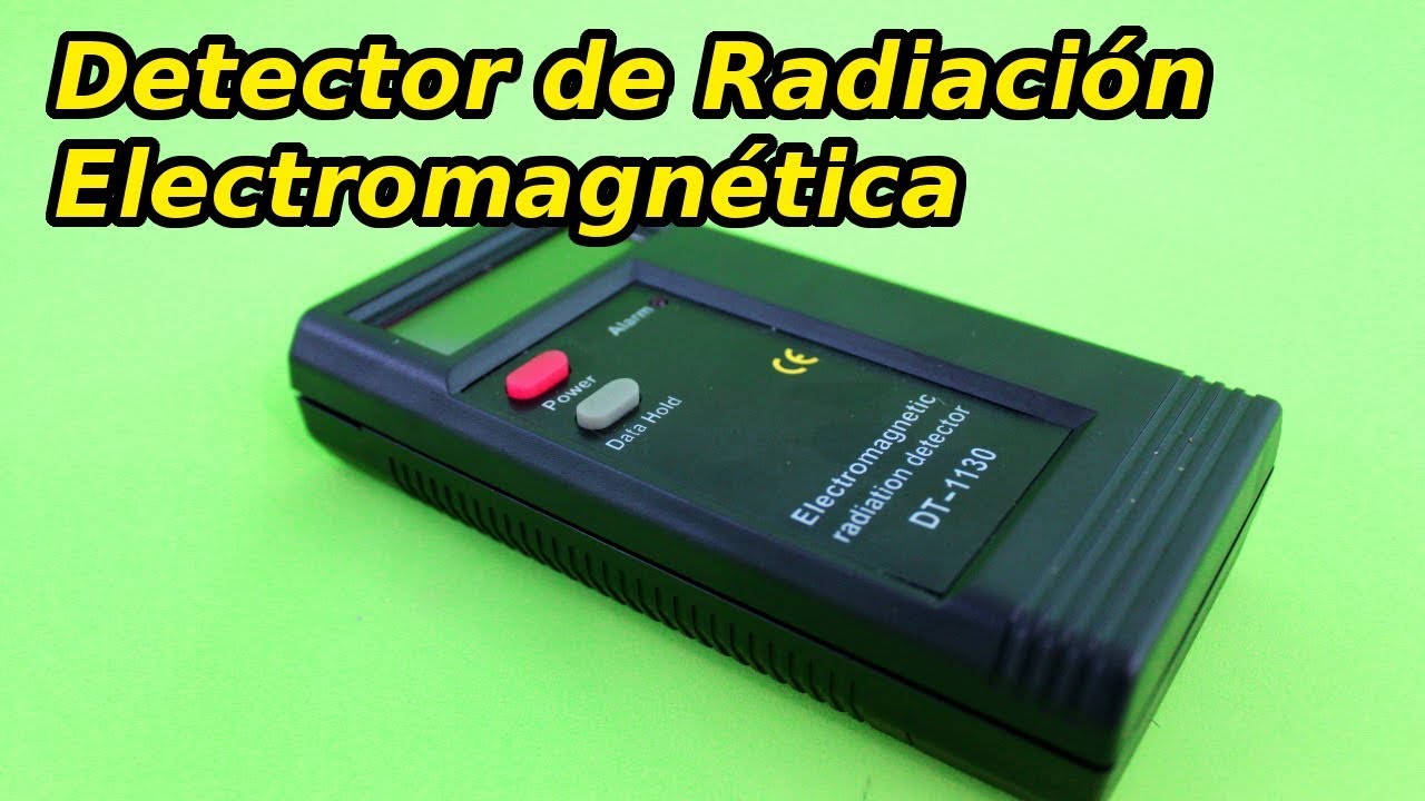 Medidor de radiación electromagnética Medidor de radiación electromagnética  con pantalla digital retroiluminada Modo promedio/pico Función