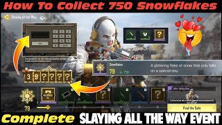 Slaying All The Way Event | How To Collect 750 Snowflakes & Unlock Alice Holiday Glam Character