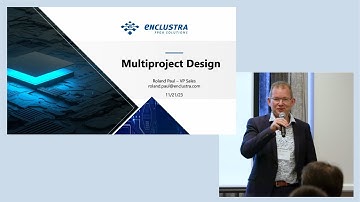 Presentation "Multiproject Design" by Roland Paul from Enclustra