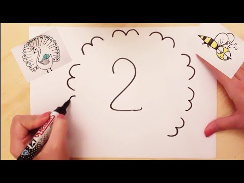 فيديو: كيفية رسم الطاووس