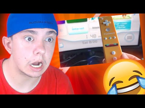 HIS WII REMOTE IS SO BAD! 😂 | Poofesure testing the beef boss wii remote  Reaction!!!