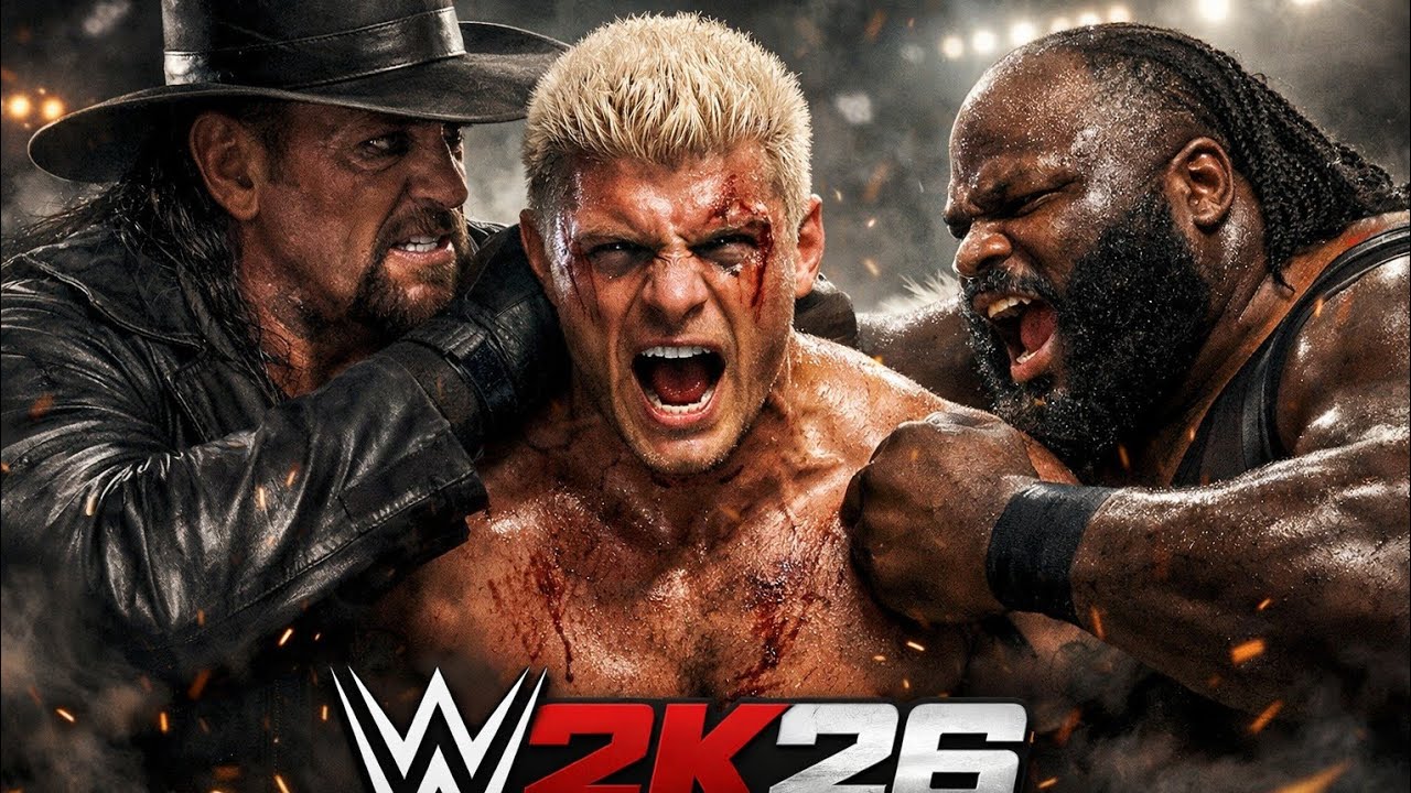 Undertaker vs Cody Rhodes vs Mark Henry | Insane Triple Threat (Hindi Commentary)