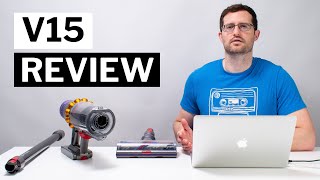 Dyson V15 Detect Review - 12+ Tests and Analysis