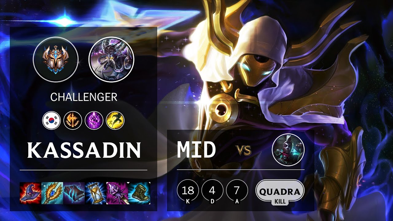 Kassadin Mid vs Ekko - KR Challenger Patch 10.19