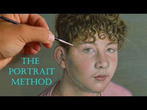 How to Paint a Realistic Portrait with Egg Tempera. You Can Do It!