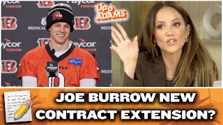 Kay Adams on Joe Burrow's Possible Contract Extension | Up & Adams