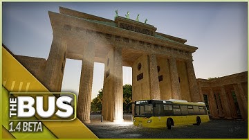 The Bus Gameplay 1.4 BETA - Brandenburg Gate | Thrustmaster T300RS