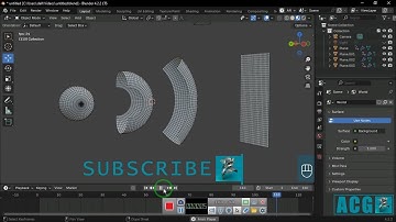 how to do it in one minute? Creating a Sphere from a Flat Plane using Simple Deform in Blender